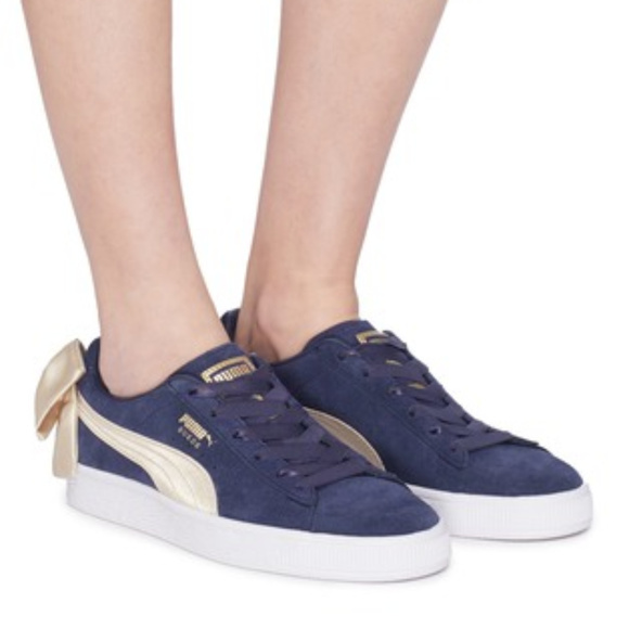 PUMA Suede Bow Sneakers - Picture 4 of 8